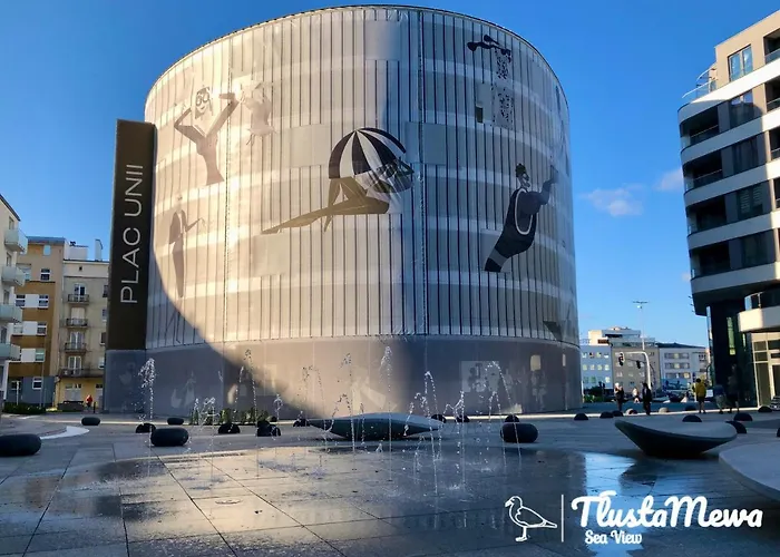 דירה Tlusta Mewa Sea View